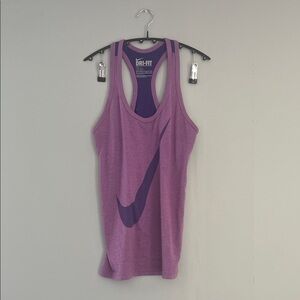 Nike Women's Lavender Dri-FIT Tank Top Size XS